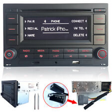 Car Radio Rcn210 Cd Player Usb Mp3 Aux Bluetooth For Vw Golf Mk4 Passat B5 Polo