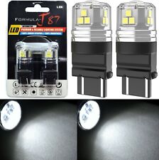 Led 15w 4114 White 6000k Two Bulbs Light Drl Daytime Replacement Upgrade Lamp Oe
