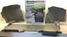 2017-2019 Ford Super Duty Supercab Rear Floor Liner In Gray Weathertech