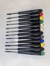 Lot Of 12 Wiha Cv Molybdan Precision Slotted Screwdriver Made In Germany