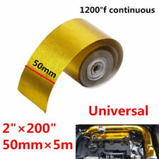 Roll Turbo Engine Gold Tape High Performance Reflective Heat Protection 2x200