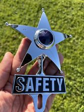 New Blue Dot Safety Star License Plate Topper That Lights Up Car Truck