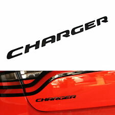 Dodge Black Charger Emblem Rear Trunk Decklid Nameplate Oem Mopar Upgrade Badge