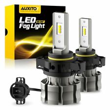 Auxito Canbus 2504 5202 Led Fog Light Bulbs 6500k White Extremely Bright B3f Exc