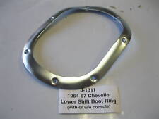 Chevelle El Camino 4 Sp Shift Boot Retaining Ring With Or With Out Console 64-67