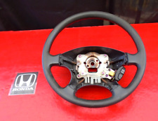 96-00 Honda Civic Steering Wheel With Cruise Control Switch Oem Dark Gray