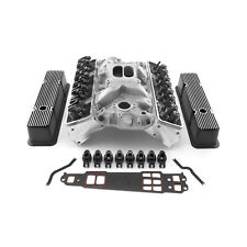 Chevy Sbc 350 Straight Cylinder Head Top End Engine Combo Kit Superstreet Series