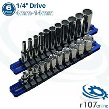 Blue Point 14 Shallow Deep Sockets 4mm-14mm - As Sold By Snap On