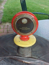 Orig 1918 Standard Model Boyce Moto-meter Funky Yellow Red Large Display Piece