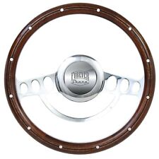 Nostalgia Hot Rod Steering Wheel For Flaming River Ididit Gm 9 Hole Column