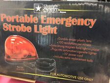 Buyers Portable Emergency Teardrop Magnetic Mounted Rotating Warning Light Amber