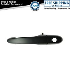 Door Handle Front Outer Black Smooth Driver Side Left Lh For Buick Chevy Pontiac