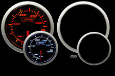 Oil Temperature Gauge Prosport Performance Series Amber And White 52mm New