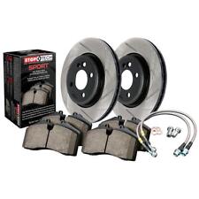 Stoptech Sport Axle Pack Slotted Rotor Rear Brake Kit With Brake Lines 977.400