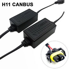 A1 2x Led Canbus Decoder H11 Headlight Computer Error Code Hid Warning Canceller