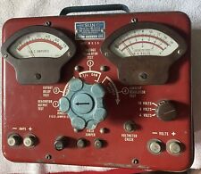 Vintage Sun Vat-6 Volt Ammeter Tester Rare Ampere Model Volt Untested For Parts