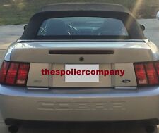 New Painted Cobra Rear Spoiler-1999-2004 Mustang Wopening For Light Key Hole