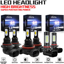For Chevy Sonic 2012 2013-2016 Led Headlights Fog Lights Car Bulbs 9005 H11 H11