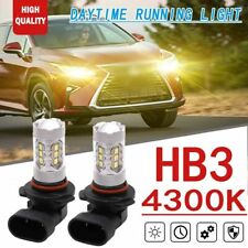 2x 9005 80w Yellow Led Daytime Running Light Drl Bulbs For Lexus Es Is Rx Ls