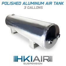 3 Gallon 6 Ports Air Tank Polished Aluminum Air Ride Suspension
