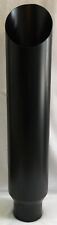 Flat Black 5 In 7 Out 36 Long Miter Cut Diesel Exhaust Stack Chevy Duramax