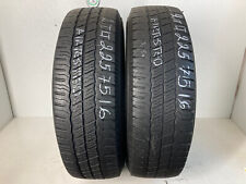 No Shipping Only Local Pick Up 2 Tires Lt 225 75 16 Michelin Agilis Cross