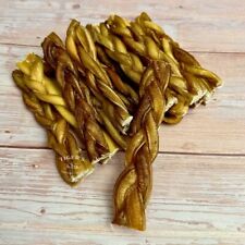 Extra Hard Braided Bully Sticks For Dogs All Natural Dog Treats