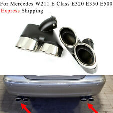 For Mercedes Benz Amg W211 E Class E350 E500 E63 02-08 Car Exhaust Muffler Pipe