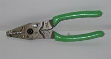 New Snap-on Wire Stripper Cutter Crimper Bolt Cutter 9 Green Pwcs9acfg New