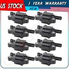 8 Square Ignition Coil Pack For 2007-2013 Chevy Silverado 1500 4.8l Tahoe 5.3l