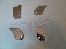 New Set Of Door Cap Cappings Mounting Brackets Mgb Gt 1965-80 Set Of Four