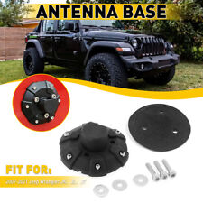 For 2007-2021 Jeep Wrangler Jkjljt Antenna Base Black Mount Car Auto Parts New