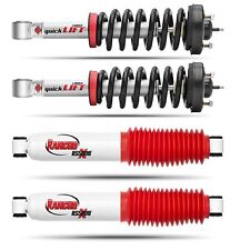 Rancho Set Of Quicklift Front Struts W Rear Rs5000x Shocks 09-13 Ford F-150 4wd