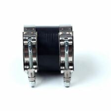 4 102mm Turbointakeintercooler Piping Silicone Coupler Hoset-clamp Black