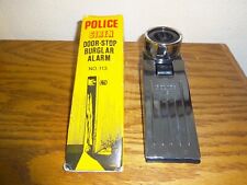 Vintage - Police Siren - Door Stop - Burglar Alarm - 113 - Unused