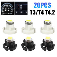 20x T4 T3 Neo Wedge Led Dash Switch Lamp Ac Climate Control Hvac Light Bulbs 
