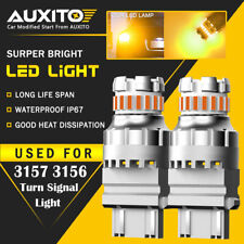 Auxito 3157 3156 Amber Yellow Led Turn Signal Parking Light Bulb Error Free Eoa