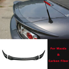 Carbon Rear Boot Spoiler Trunk For Mazda Mx5 Ncec Roster Miata Soft Top Only