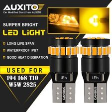 White Amber Yellow 168 194 921 912 License Side Marker Light Canbus Led Bulb Ea