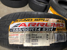 2 New 185 60 14 Arroyo Grand Sport As Tires