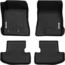 Oedro 3d Tpe All Weather Floor Mats Liners Carpet For 2015-2021 Ford Mustang
