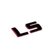1x Ls Nameplate Emblem Badge F1 For Gm Chevrolet Sierra Silverado Redline