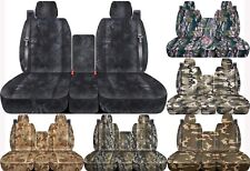 Car Seat Covers W Integrated Seat Belts Fits 01-08 Ford F150 40-60 40-20-40