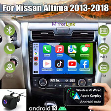 For Nissan Altima 2013-2018 Android 13 Car Stereo Radio Apple Carplay Gps Navi