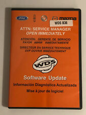 Ford Mazda Rotunda Diagnostic Wds Software B36 Update Cd In Case -see Note