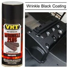 2x Wrinkle Satin Black Coating High Temp Engine Enamel Rotor Caliper Brake Paint