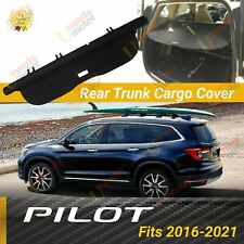 Fits Honda Pilot 2016-2021 Trunk Black Oe Style Retractable Cargo Cover