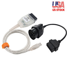 For Bmw Kdcan With Switch Obd2 Usb Diagnostic Cable Scanner Tool 20pin Cable