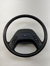 89-92 Ford Ranger Explorer Leather Wrapped Steering Wheel Wcruise Control Oem