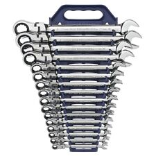 Gearwrench 9902d 16 Pc Flex Combination Ratcheting Metric Wrench Set